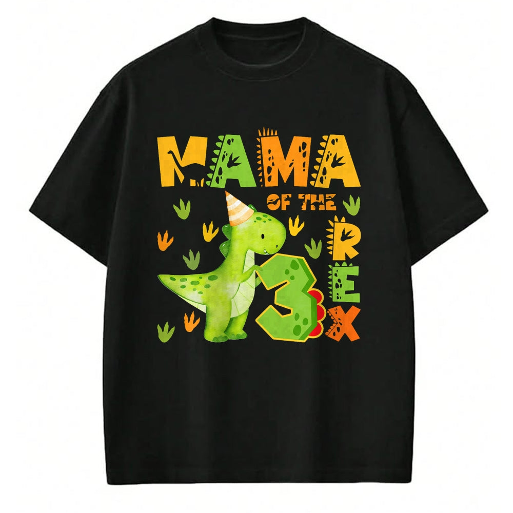 Best Dinosaur Lover Shirt, Funny Dinosaur UnisexT-Shirt/Hoodie/Sweatshirt HLT00 - Mama of The Three Rex 3rd Birthday Boy Dinosaur T-Rex T-Shirt
