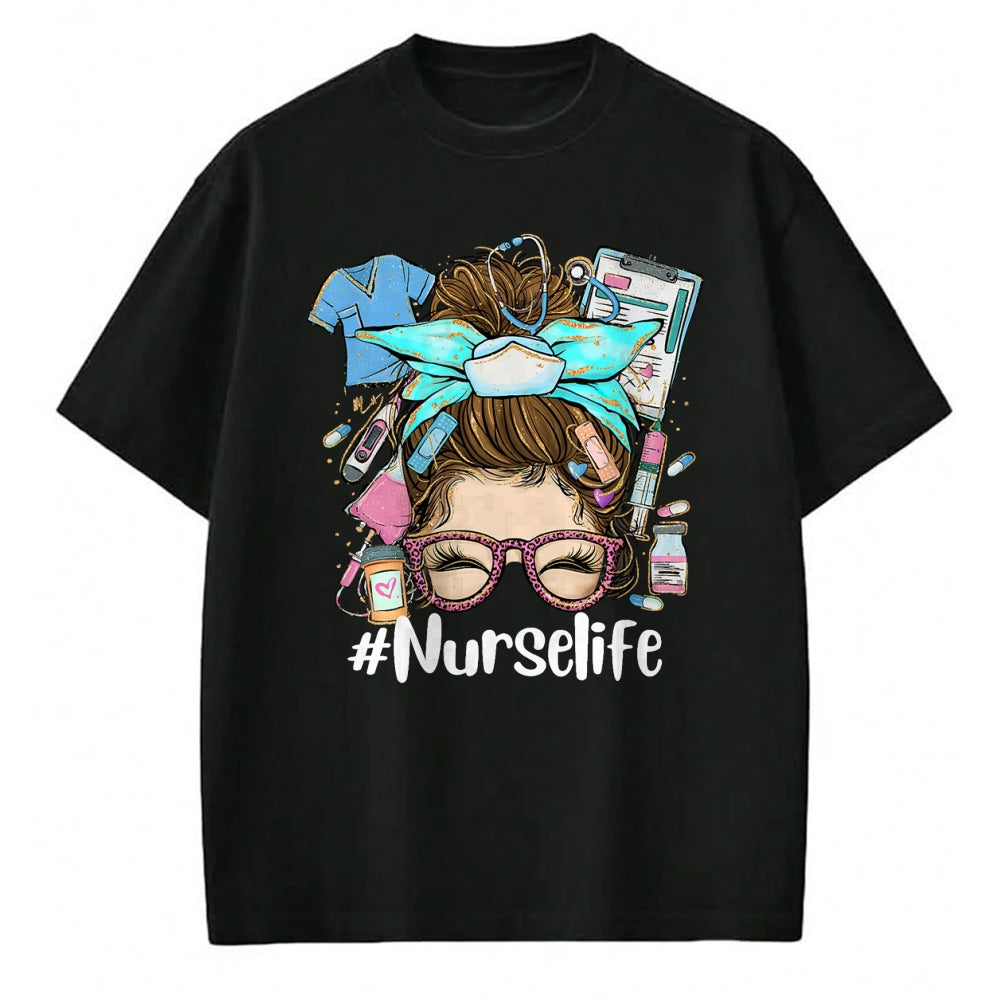 Funny Nurse Shirt, Nurse Unisex T-Shirt/Hoodie/Sweatshirt HLT00 - Funny NurseLife Nurse T-Shirt