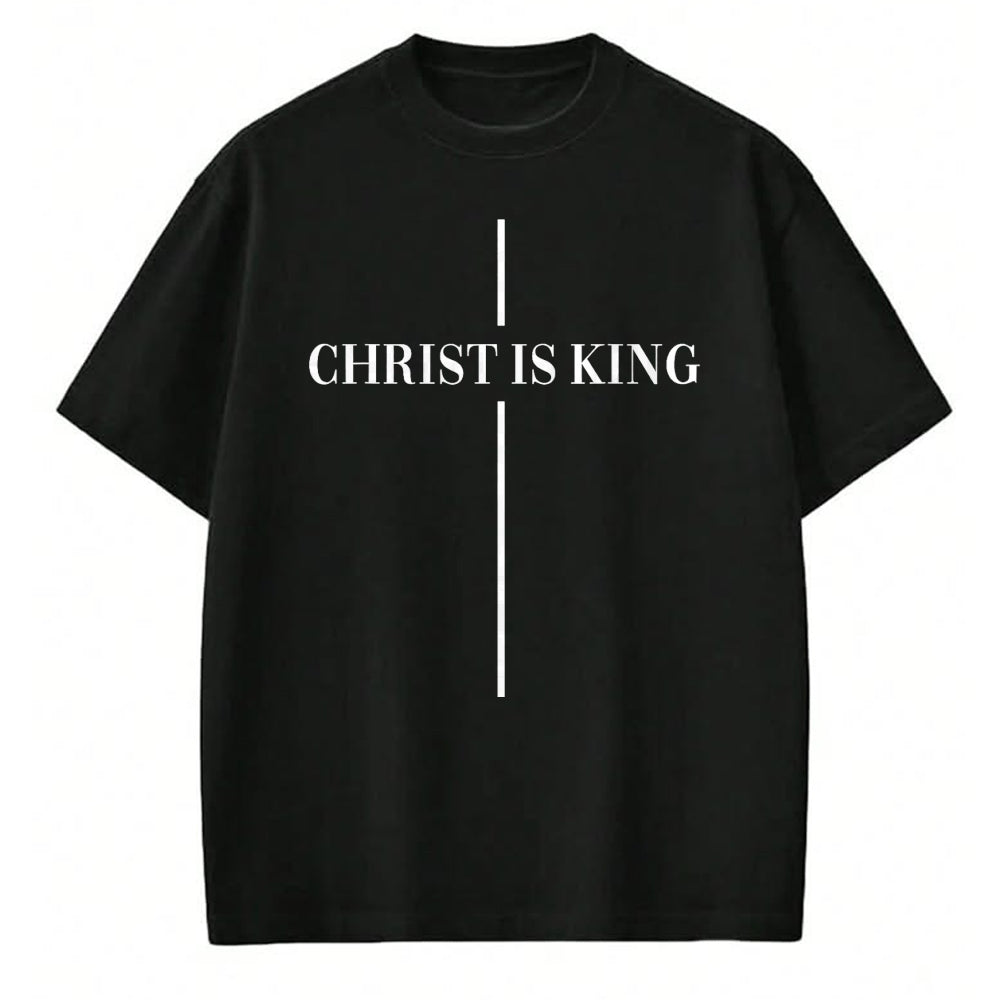 Christian Tee, Christian Faith Unisex T-Shirt/Hoodie/Sweatshirt HLT00 - Christian Christianity Christ Is King Jesus Christ Catholic T-Shirt