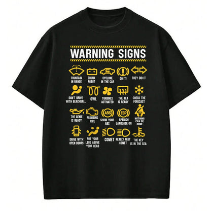 Best Mechanic Life Shirt, Funny Mechanic UnisexT-Shirt/Hoodie/Sweatshirt HLT00 - Warning Signs 101 Funny Car Mechanic T-Shirt