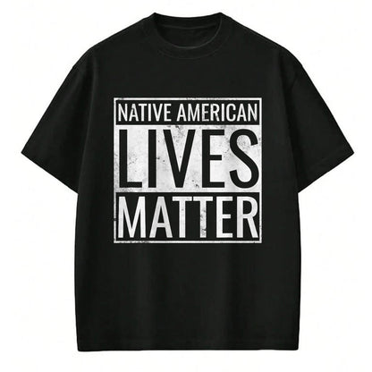 Native American T-Shirts, Vintage Native American Unisex T-Shirt/Hoodie/Sweatshirt HLT00 - Native American Lives Matter Indigenous Peoples_ Day