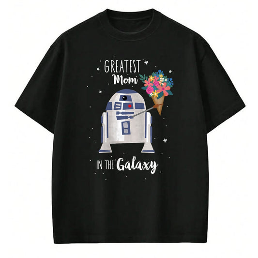 Gift for Mom Shirt, Funny Mom Unisex T-Shirt/Hoodie/Sweatshirt HLT00 - Star Wars R2-D2 Greatest Mom in the Galaxy Mothers Day T-Shirt