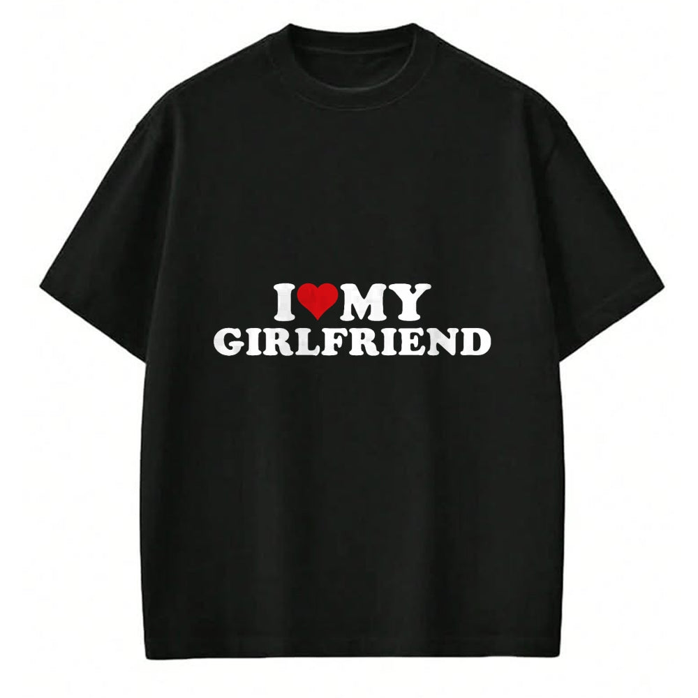Best Wife Shirt, Wife and Husband Unisex T-Shirt/Hoodie/Sweatshirt HLT00 - I Love My Hot Girlfriend I Heart My Hot Girlfriend GF T-Shirt