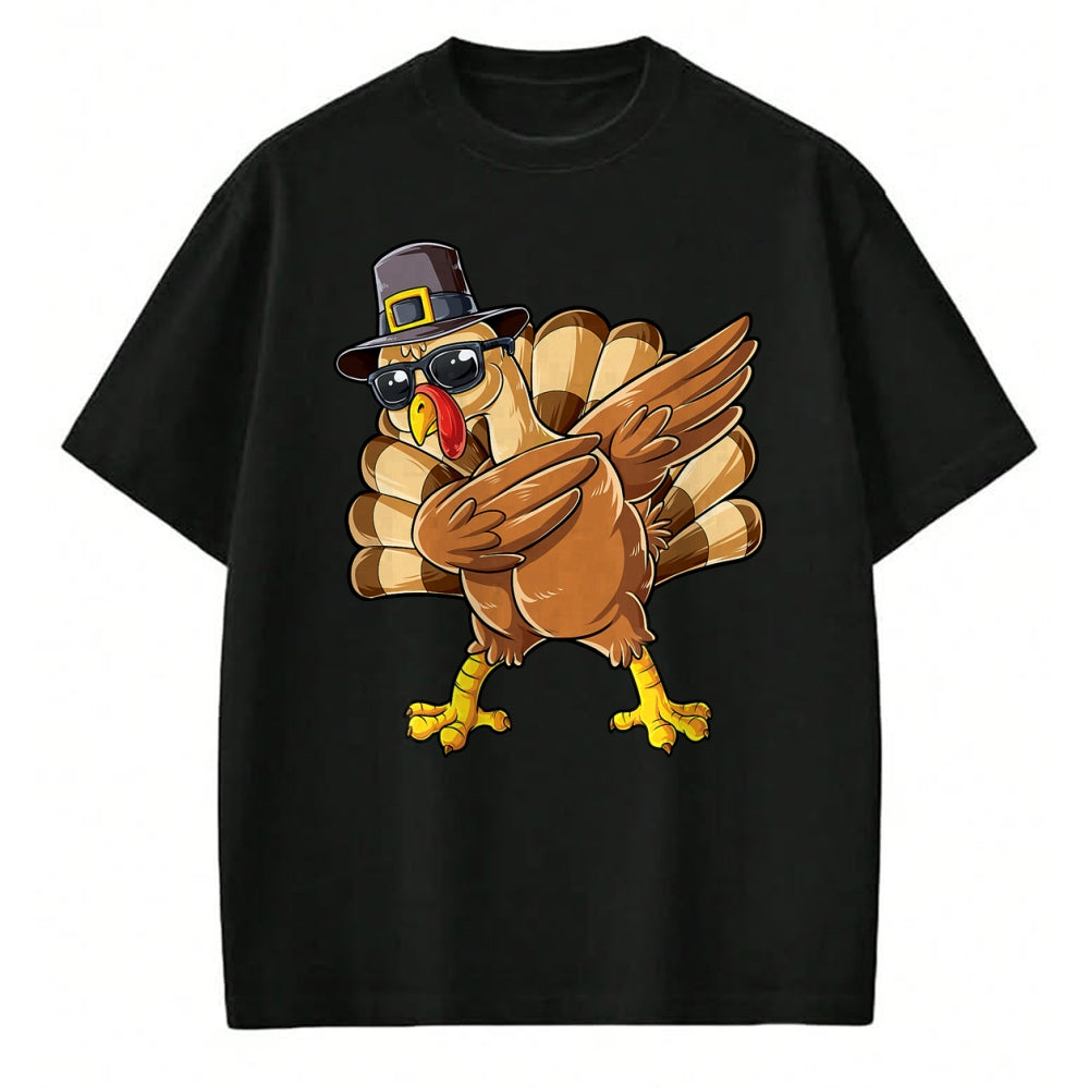 Best Thanksgiving Family Shirt , Funny Thanksgiving UnisexT-Shirt/Hoodie/Sweatshirt HLT00 - Dabbing Turkey Thanksgiving Day Pilgrim Boys Men Funny Dab T-Shirt