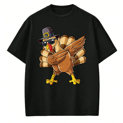 Best Thanksgiving Family Shirt , Funny Thanksgiving UnisexT-Shirt/Hoodie/Sweatshirt HLT00 - Dabbing Turkey Thanksgiving Day Pilgrim Boys Men Funny Dab T-Shirt