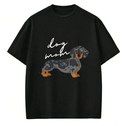 Dog Love Shirt, Dog Lover Gift T-Shirt/Hoodie/Sweatshirt HLT00 - Dapple Dachshund Dog Mom Woman Women T-Shirt