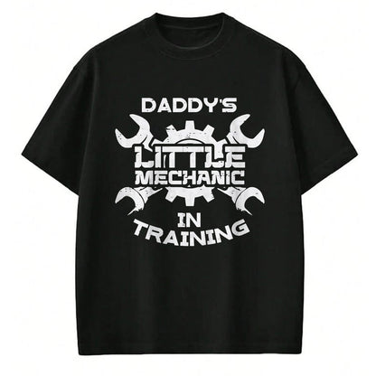 Best Mechanic Life Shirt, Funny Mechanic UnisexT-Shirt/Hoodie/Sweatshirt HLT00 - Kids Daddys Little Mechanic in Training Boys Girls Kids Toddler T-Shirt
