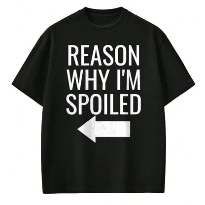 Best Wife Shirt, Wife and Husband Unisex T-Shirt/Hoodie/Sweatshirt HLT00 - Reason Why I'm Broke Spoiled Funny Matching Couples T-Shirt (1)