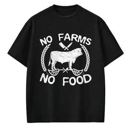 Best Farmer Life Shirt, Funny Farmer UnisexT-Shirt/Hoodie/Sweatshirt HLT00 - No Farms No Meat Farmer Gift T-Shirt