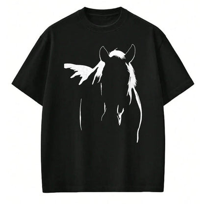 Best Horse Lover Shirt , Funny Horse UnisexT-Shirt/Hoodie/Sweatshirt HLT00 - Horse Silhouette Graphic Art Design T-Shirt