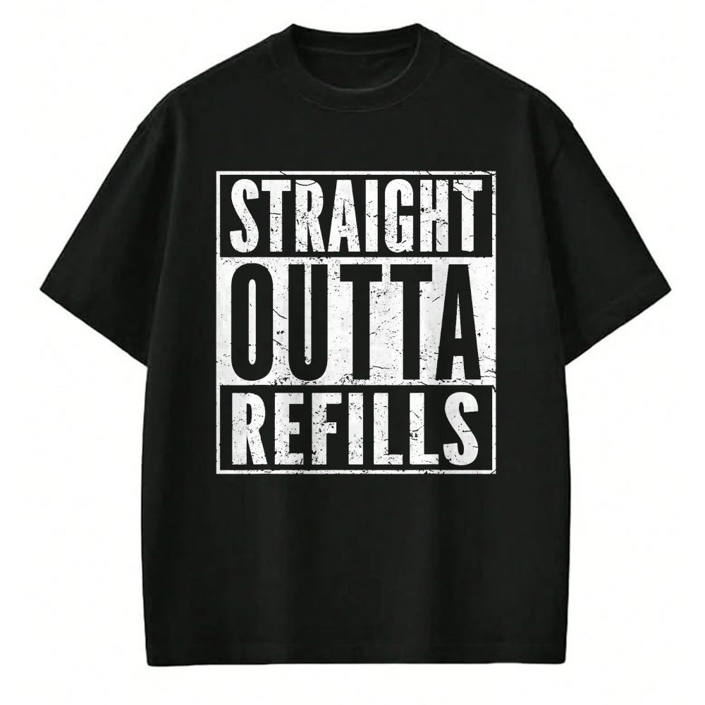 Best Doctor Shirt, Funny Doctor UnisexT-Shirt/Hoodie/Sweatshirt HLT00 - Straight Outta Refills Funny Pharmacy Quote Doctor Joke T-Shirt
