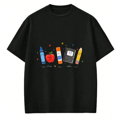 Best Student Shirt, Funny Back To School UnisexT-Shirt/Hoodie/Sweatshirt HLT00 - Cute School Supplies Back to School Teacher Student Doodle T-Shirt