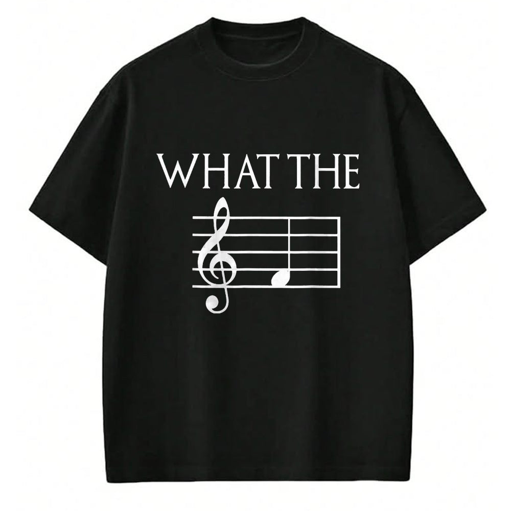 Best Teacher Shirt, Funny Teacher UnisexT-Shirt/Hoodie/Sweatshirt HLT00 - What The F Musical Note T-Shirt