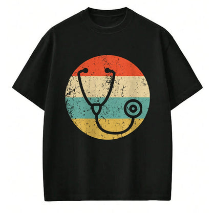 Best Doctor Shirt, Funny Doctor UnisexT-Shirt/Hoodie/Sweatshirt HLT00 - Doctor Nurse Vintage Retro Stethoscope T-Shirt