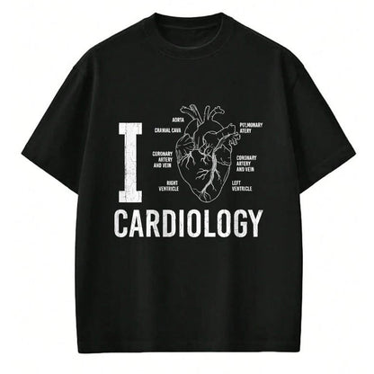 Best Doctor Shirt, Funny Doctor UnisexT-Shirt/Hoodie/Sweatshirt HLT00 - I Heart Funny Cardiologist Cardiology Graphic T-Shirt