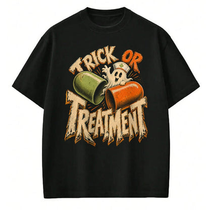 Best Doctor Shirt, Funny Doctor UnisexT-Shirt/Hoodie/Sweatshirt HLT00 - Trick or Treatment Shirt Funny Doctor Shirt Halloween Nurse T-Shirt