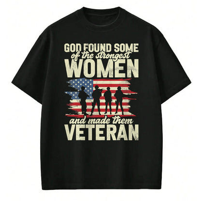 Proud Veteran Shirt, Funny Veteran UnisexT-Shirt/Hoodie/Sweatshirt HLT00 - Female Veteran Veteran_s Day Women Veteran Soldier Patriotic T-Shirt