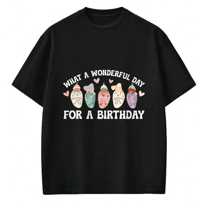 Funny Nurse Shirt, Nurse Unisex T-Shirt/Hoodie/Sweatshirt HLT00 - Day For A Birthday Mother Baby Nurse Postpartum Nurse T-Shirt