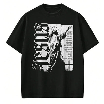 Christian Tee, Christian Faith Unisex T-Shirt/Hoodie/Sweatshirt HLT00 - Jesus Christ God King Lord Savior Strength Prayer Christian T-Shirt