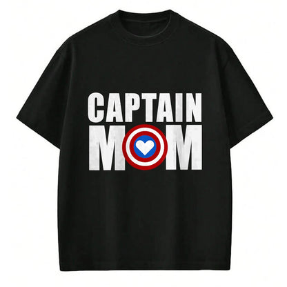 Gift for Mom Shirt, Funny Mom Unisex T-Shirt/Hoodie/Sweatshirt HLT00 - Funny Captain Mom Superhero Mother_s Day 2022 T-Shirt