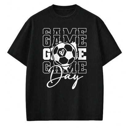 Gift for Mom Shirt, Funny Mom Unisex T-Shirt/Hoodie/Sweatshirt HLT00 - Game Day Soccer T-Shirt