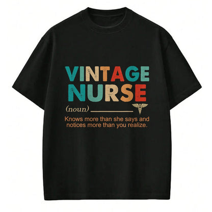 Funny Nurse Shirt, Nurse Unisex T-Shirt/Hoodie/Sweatshirt HLT00 - Vintage nurse T-Shirt