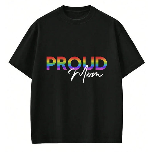 Gift for Mom Shirt, Funny Mom Unisex T-Shirt/Hoodie/Sweatshirt HLT00 - Queer Pride Proud Mom Rainbow Equality Pride Month LGBT T-Shirt