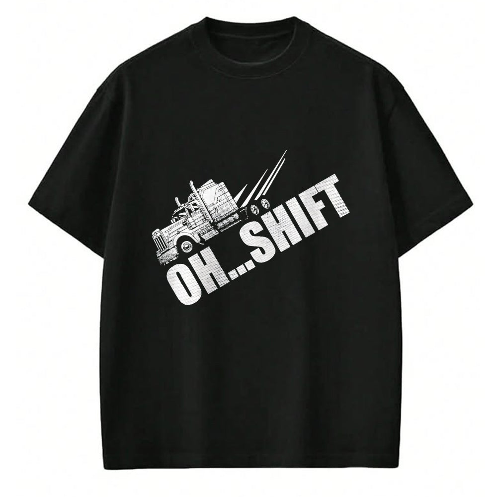 Best Truck Driver Life Shirt, Funny Trucker UnisexT-Shirt/Hoodie/Sweatshirt HLT00 - Truck Driver Funny Trucker T-Shirt, Men, Black, Large