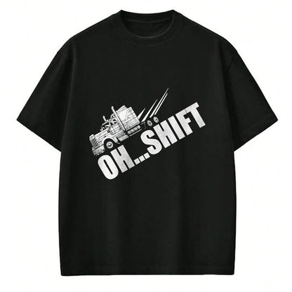 Best Truck Driver Life Shirt, Funny Trucker UnisexT-Shirt/Hoodie/Sweatshirt HLT00 - Truck Driver Funny Trucker T-Shirt, Men, Black, Large