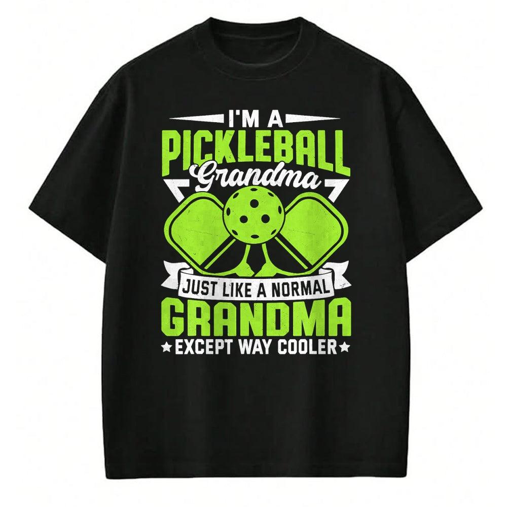 Funny Pickleball Shirt, Pickleball Lover Unisex T-Shirt/Hoodie/Sweatshirt HLT00 - Funny Pickleball Grandma Women Girls Pickle Ball Player T-Shirt