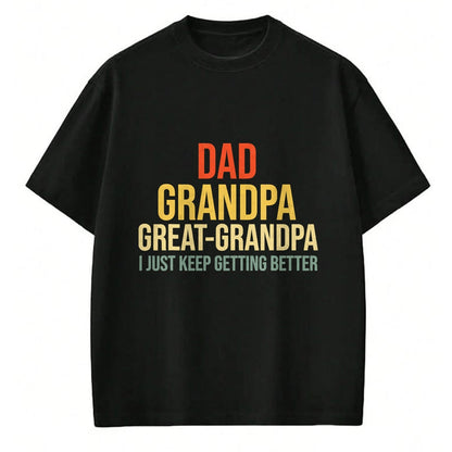 Best Grandpa Shirt, Proud Grandpa Unisex T-Shirt/Hoodie/Sweatshirt HLT00 - Funny Great Grandpa for Fathers Day T-Shirt (1)