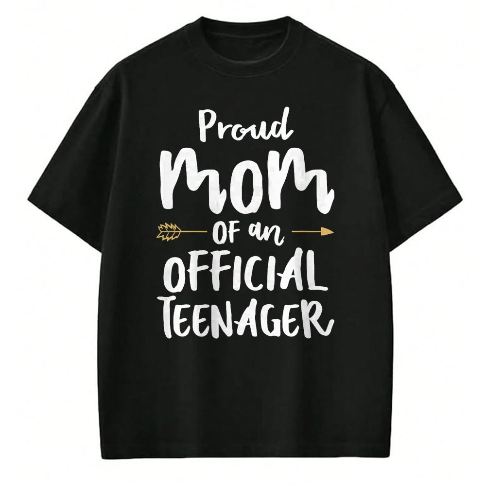 Gift for Mom Shirt, Funny Mom Unisex T-Shirt/Hoodie/Sweatshirt HLT00 - Official teenager mom shirt 13th Birthday party mom_s outfit T-Shirt