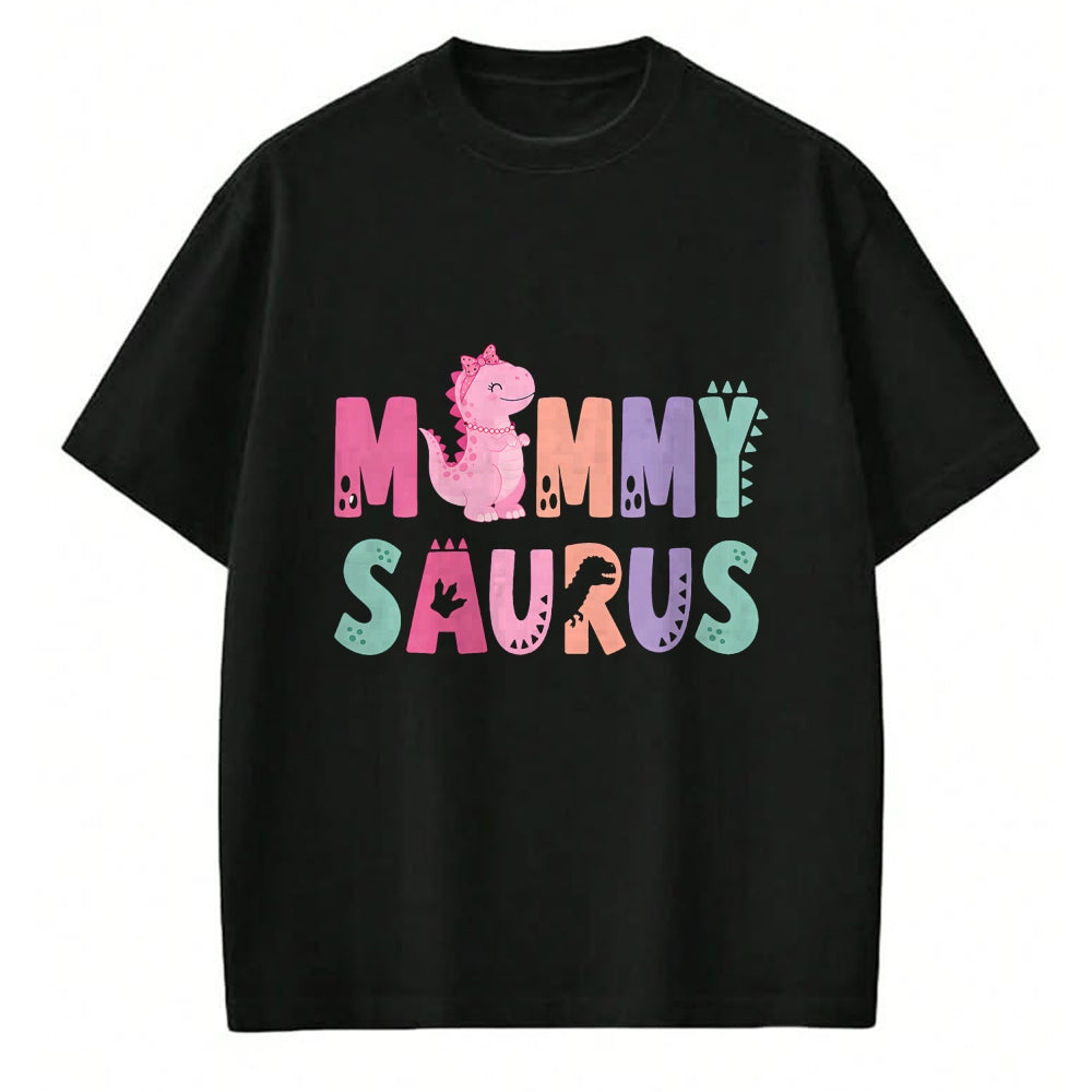 Best Dinosaur Lover Shirt, Funny Dinosaur UnisexT-Shirt/Hoodie/Sweatshirt HLT00 - Mommy Saurus Mom Dinosaur Three Rex Birthday Boy Girl T-Shirt