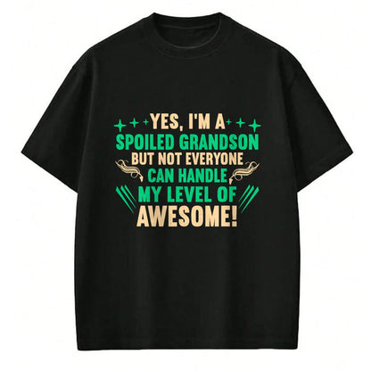 Best Grandma Shirt, Proud Grandma Unisex T-Shirt/Hoodie/Sweatshirt HLT00 - Favorite Funny Grandparents Grandma Spoiled Grandson T-Shirt