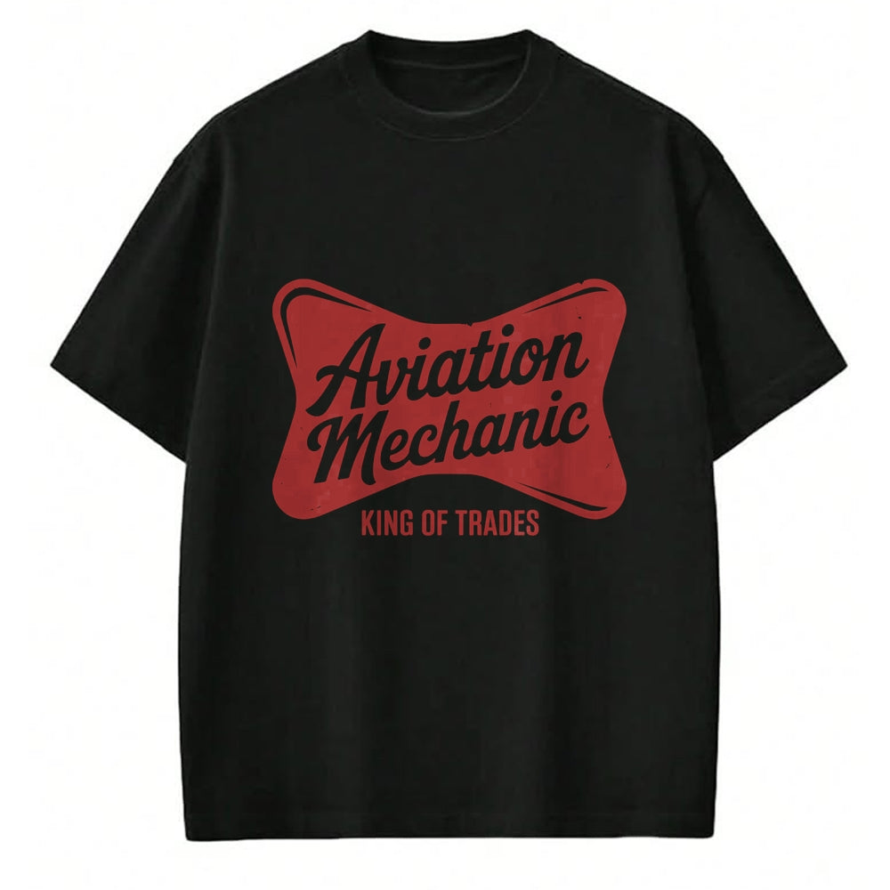 Best Mechanic Life Shirt, Funny Mechanic UnisexT-Shirt/Hoodie/Sweatshirt HLT00 - Aviation Mechanic King of Trades, Aircraft Plane Maintenance Long Sleeve T-Shirt