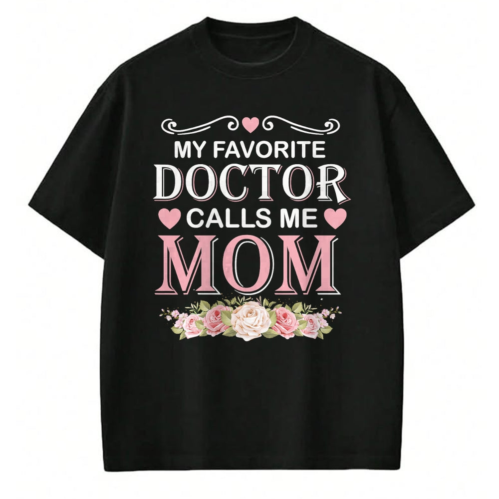 Christmas Shirts for Family, Funny christmas shirts, Christmas Unisex T-Shirt/Hoodie/Sweatshirt HLT00 - Doctor Calls Me Mom Medical School Students T-Shirt