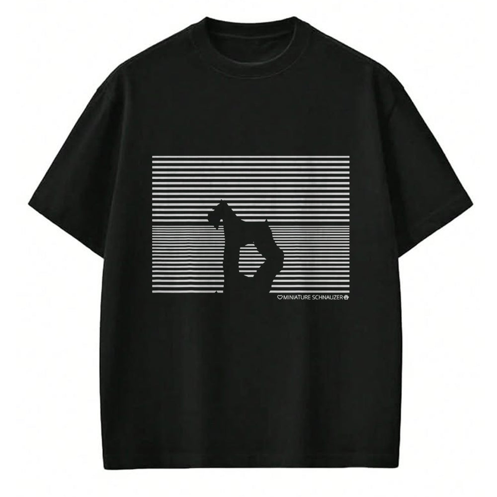 Dog Love Shirt, Dog Lover Gift T-Shirt/Hoodie/Sweatshirt HLT00 - Miniature Schnauzer Dog Love T-Shirt