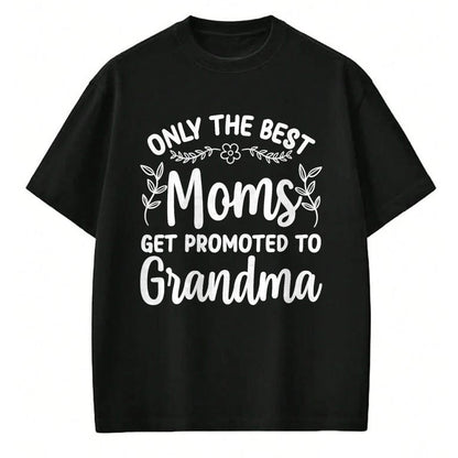 Best Grandma Shirt, Proud Grandma Unisex T-Shirt/Hoodie/Sweatshirt HLT00 - Grandma Art For Women Mom Promoted To Grandmother Grandma T-Shirt (1)