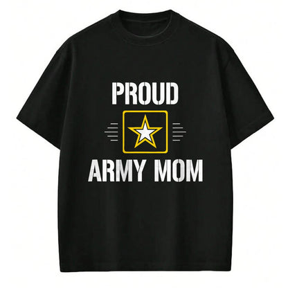 Gift for Mom Shirt, Funny Mom Unisex T-Shirt/Hoodie/Sweatshirt HLT00 - Proud Army Mom - T-Shirt