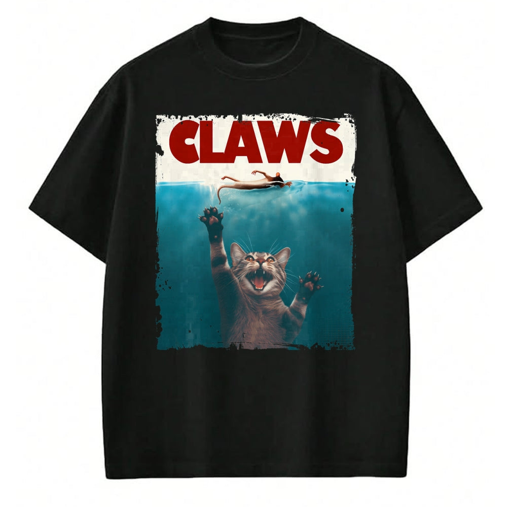 Cat Love Shirt, Funny Cat Lover Gift UnisexT-Shirt/Hoodie/Sweatshirt HLT00 - Claws Funny Cat I Love Cat Paws Cat Parody Animal Lover T-Shirt