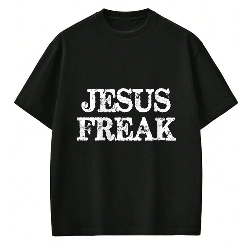 Christian Tee, Christian Faith Unisex T-Shirt/Hoodie/Sweatshirt HLT00 - Jesus Freak Distressed T-Shirt Christian Religious Shirt T-Shirt