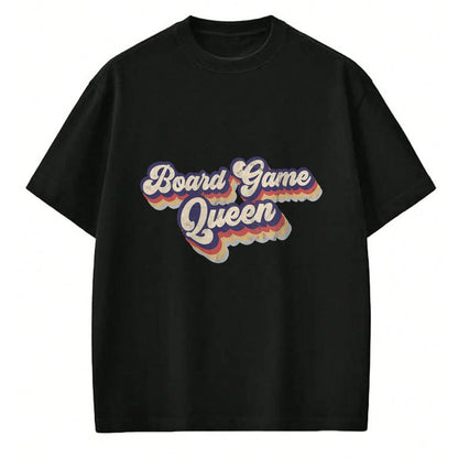 Gift for Mom Shirt, Funny Mom Unisex T-Shirt/Hoodie/Sweatshirt HLT00 - Board Game Queen Lucky Game Night Mom Tabletop Boardgamers T-Shirt