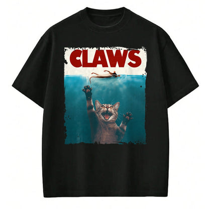 Cat Love Shirt, Funny Cat Lover Gift UnisexT-Shirt/Hoodie/Sweatshirt HLT00 - Claws Funny Cat I Love Cat Paws Cat Parody Animal Lover T-Shirt (1)