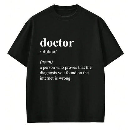 Best Doctor Shirt, Funny Doctor UnisexT-Shirt/Hoodie/Sweatshirt HLT00 - Funny Cool Doctor Definition T-Shirt
