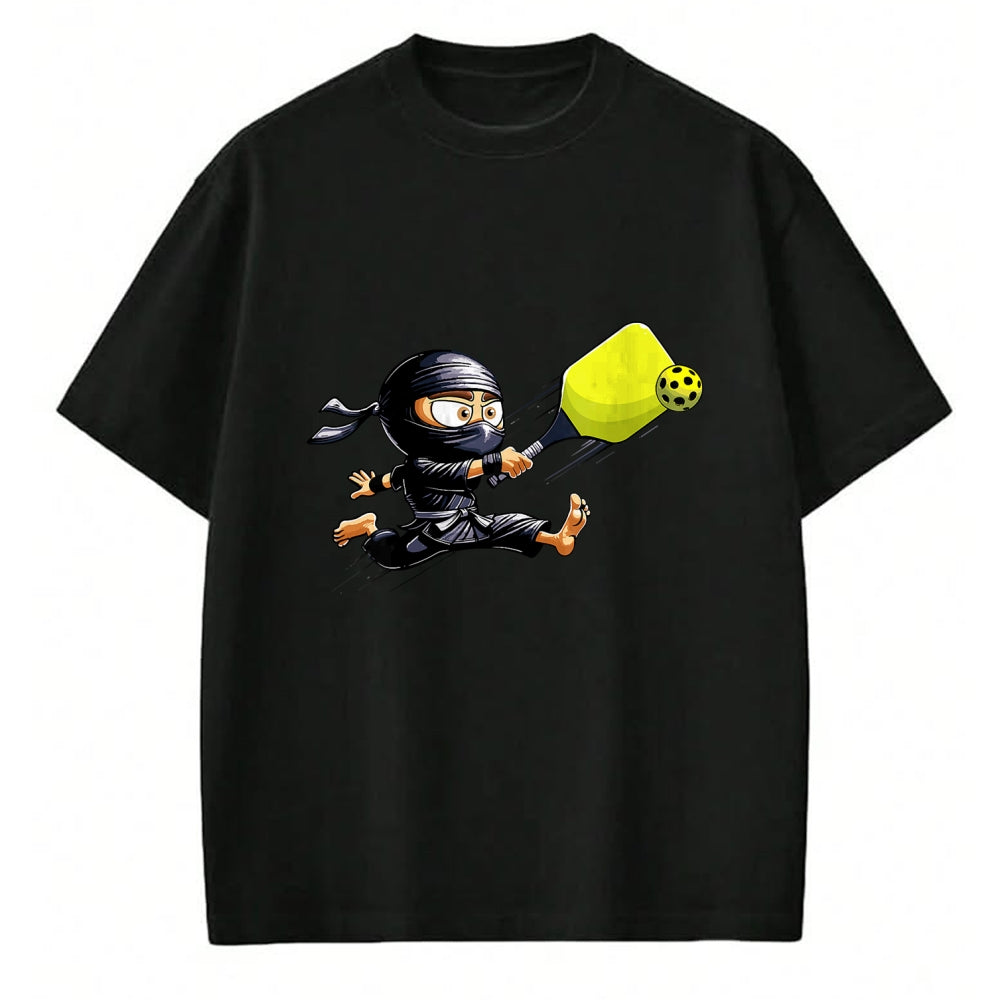 Funny Pickleball Shirt, Pickleball Lover Unisex T-Shirt/Hoodie/Sweatshirt HLT00 - Pickleball Player Ninja T-Shirt