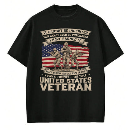 Proud Veteran Shirt, Funny Veteran UnisexT-Shirt/Hoodie/Sweatshirt HLT00 - Proud US Veteran Patriotic American Veterans Day T-Shirt