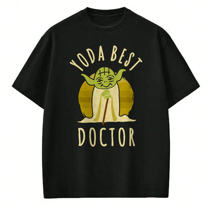 Best Doctor Shirt, Funny Doctor UnisexT-Shirt/Hoodie/Sweatshirt HLT00 - Star Wars Classic Yoda Best Doctor Jedi Vintage Chibi Yoda T-Shirt