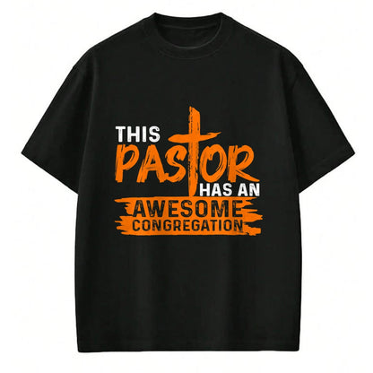 Best Wife Shirt, Wife and Husband Unisex T-Shirt/Hoodie/Sweatshirt HLT00 - Funny Pastor Appreciation Gift Men Christian Church Priest T-Shirt