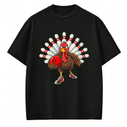 Best Thanksgiving Family Shirt , Funny Thanksgiving UnisexT-Shirt/Hoodie/Sweatshirt HLT00 - Funny Turkey Bowling Happy Thanksgiving Men Women Kids Boys T-Shirt