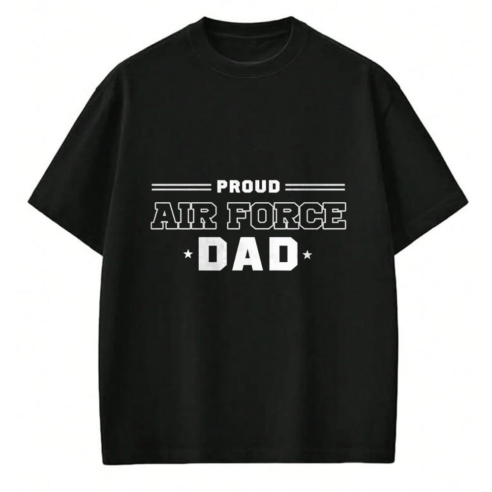 Gift for Dad Shirt, Funny Dad Unisex T-Shirt/Hoodie/Sweatshirt HLT00 – Proud US Air Force Dad Military Pride T-Shirt